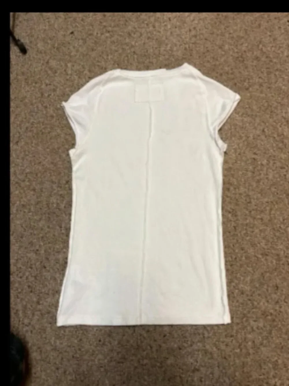 WE THE FREE PEOPLE WHITE RIBBED CAP SLEEVE EVER HAD TUNIC TOP NEW XL